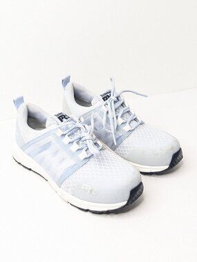 Timberland Radius Composite Toe Work Sneakers Light Blue Women's 7.5 Wide